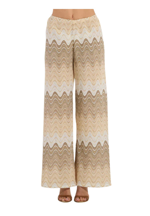 SAINT BARTH Pantalone Donna lurex da donna