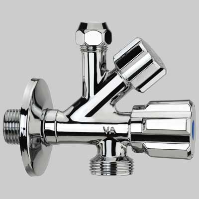 Rubinetto Combinato Sottolavabo E Lavatrice Ø 10 3/4X1/2 Va Albertoni