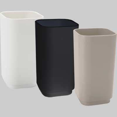 Portaspazzolini Seventy Bianco - - Gedy