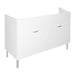 Mobile Sottolavello Cucina In Legno Nobilitato Per Lavelli Inox - Dimensioni: Cm (Lxhxp)= 120X66X50 Bianco