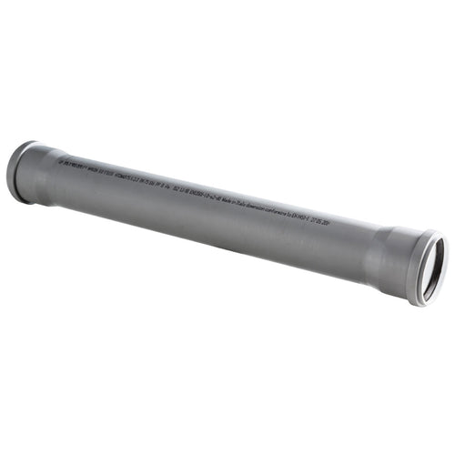 Tubo 2 Bicchieri Ad Innesto In Pp Con Guarnizione Serie Ed Tech - Ø40 Mt 1,5 - Wav