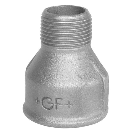 Raccordo Ridotto Maschio Femmina In Ghisa Malleabile Zincato - F3/4Xm1/2 - Gfg
