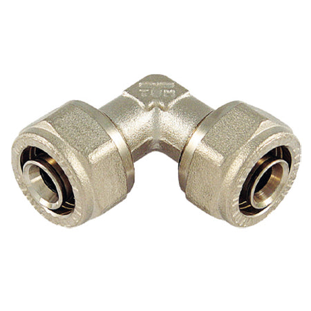 Raccordo Curvo Intermedio A Stringere Per Tubo Multistrato Modello Al-Cobrapex - Ø32 - Tim