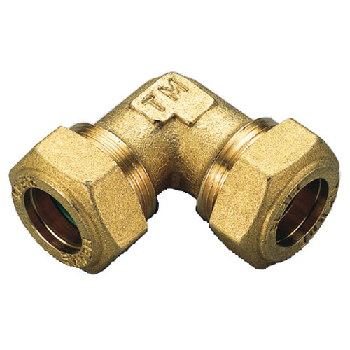 Raccordo Curvo Intermedio Per Gas Con Tenuta O-Ring Per Tubo Rame Serie 1350 - Ø18 - Tim