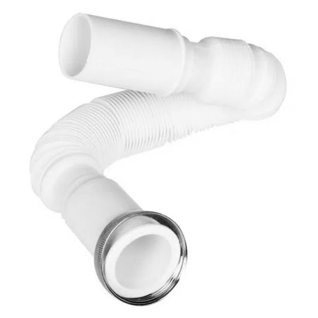 Sifone Scarico In Polipropilene Pp Flessibile Ed Estensibile Per Lavabo/Bidet E Cucina - 11/4X40 - May