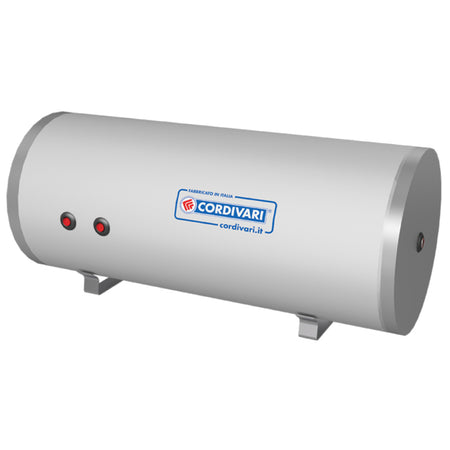 Bollitore Orizzontale Con Scambiatore A Intercapedine Per Acqua Calda Sanitaria Modello Interka Wb - Lt 80 - Cor