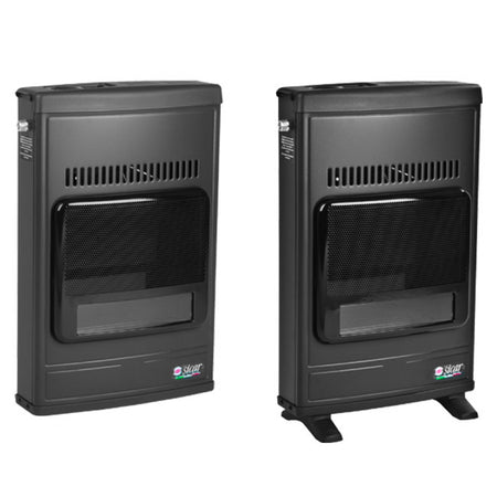 Stufa Blue-Flame Metano Modello Eco 45 - Grigio - 4,1Kw - Sia