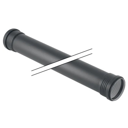 Tubo 2 Bicchieri Ad Innesto In Pp Con Guarnizione Serie Silent - Ø40 Mt 1,5 - Gbr
