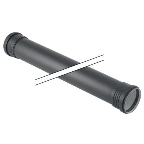 Tubo 2 Bicchieri Ad Innesto In Pp Con Guarnizione Serie Silent - Ø40 Mt 2 - Gbr