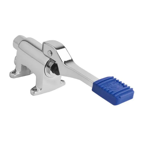 Rubinetto Monoacqua Cromato A Chiusura Progressiva Installazione A Pavimento Con Pedale - 1/2 - Idl