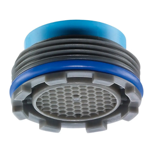 Aeratore A Scomparsa In Abs Per Rubinetto Miscelatore Modello Cachè Honeycomb Jr - Mm 21,5X1 - Portata 13,5 - 15,0 L/Min - Neo