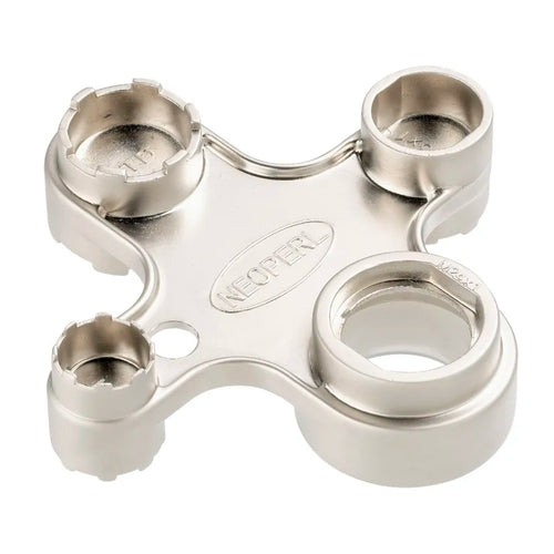 Chiave Per Aeratore Universale Nickelata - Mm 18-22-24-28 - Neo