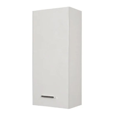 Pensile Bagno Sospeso Un Anta In Melaminico Bianco H.70Cm - L=34Cm H=71Cm P=22Cm - Sav