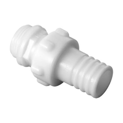 Raccordo Portagomma Maschio Tre Pezzi Diritto Con Accoppiamento Conico Per Tubi Flessibili - 11/4X40 H.115 - Buc