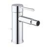 Rubinetto Miscelatore Monocomando Cromato Per Bidet Serie Essence - Scarico 11/4 - Gro
