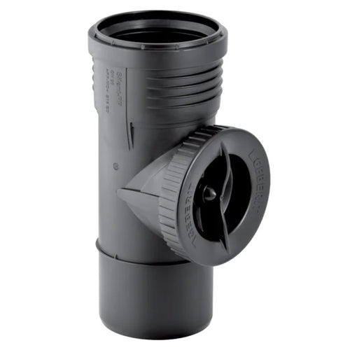 Braga 87 ° Con Tappo Ispezione Ad Innesto In Pp Con Guarnizione Serie Silent - Ee ¸125 - Gbr