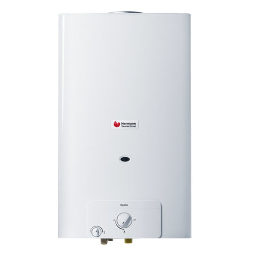 Scaldabagno A Gas Tiraggio Naturale Modello Opalia C Low Nox 14L - Met 11,6/24,0 Kw - Her