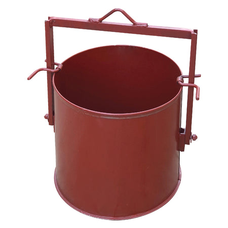 Secchione Portacalce Cilindrico Lt. 90 Ø 47 X H 47 X H Tot. 66 - Senza Marca