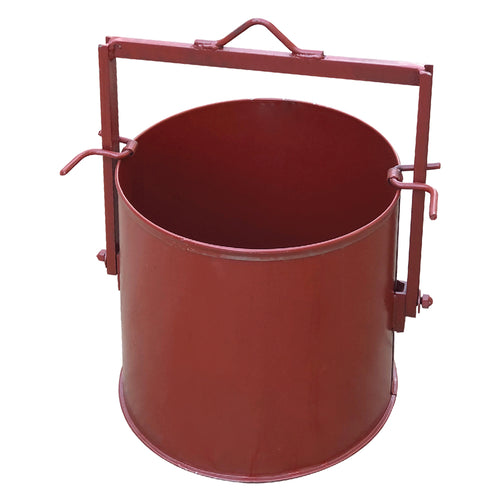 Secchione Portacalce Cilindrico Lt. 90 Ø 47 X H 47 X H Tot. 66 - Senza Marca