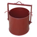 Secchione Portacalce Cilindrico Lt. 90 Ø 47 X H 47 X H Tot. 66 - Senza Marca