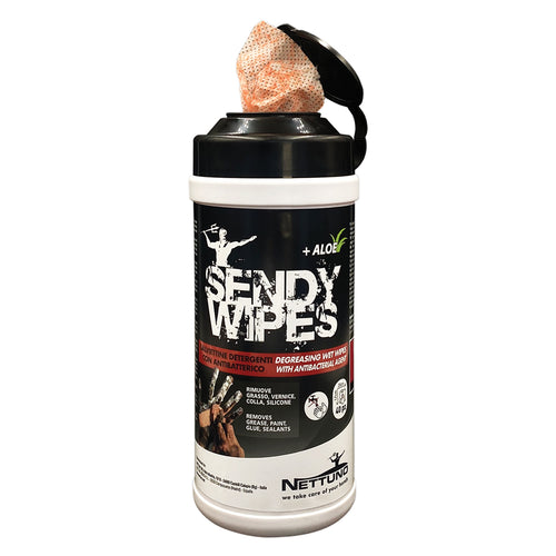 Salviette Umidificate 'Sendy Wipes' 80 Salviette - Cm 19,5 X 26 - Nettuno