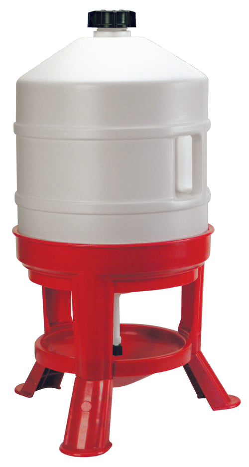 Abbeveratoio A Serbatoio Per Polli Ø Cm. 43X72 H Lt. 30