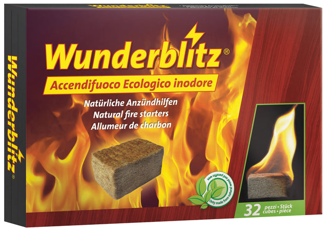 Accendifuoco Ecologico 32 Cubetti 24.00 Pz