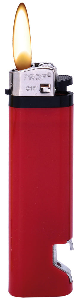 Accendino Con Pietrina Ed Apribottiglia Flint Col. Assortiti 50.00 Pz