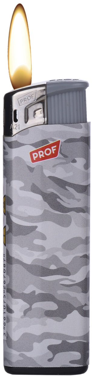 Accendino Elettronico Camouflage Fantasie Assortite 50.00 Pz