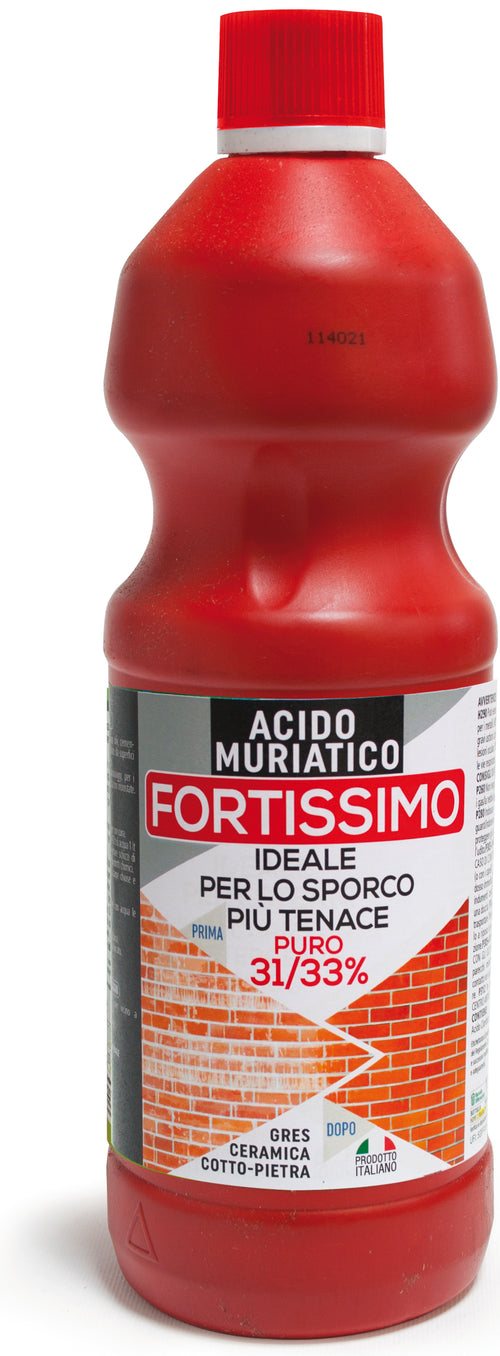 Acido Cloridrico Muriatico 33% Lt. 1 12.00 Pz