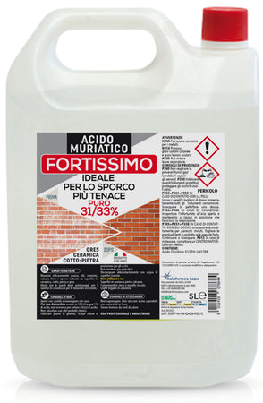 Acido Cloridrico Muriatico 33% Lt. 5 4.00 Pz