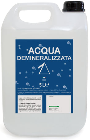 Acqua Demineralizzata Lt. 5 4.00 Pz