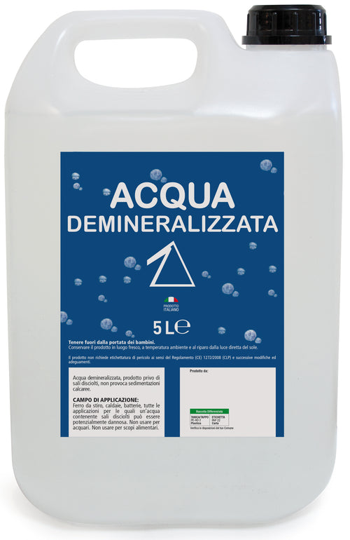 Acqua Demineralizzata Lt. 5 4.00 Pz