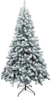 Albero Di Natale Sestriere Innevato H. Cm. 150 - Base Ø Cm. 70 (450 Rami)