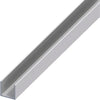 Alfer Profilo A U Alluminio Argento Satinato Mm. 8X8X1 Mt. 1 5.00 Pz