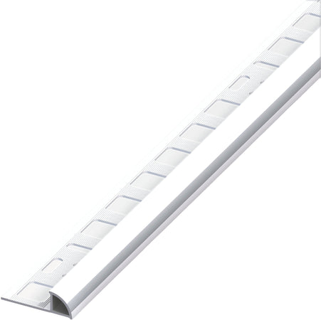 Alfer Profilo Ad Angolo Jolly Alluminio Argento Cromato Mm. 8X2,5 Mt. 5.00 Pz