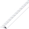 Alfer Profilo Ad Angolo Jolly Pvc Bianco Brillante Mm. 10X2,5 Mt. 5.00 Pz