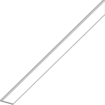 Alfer Profilo Barra Piatta Alluminio Argento Cromato Mm. 30X2 Mt. 1 5.00 Pz