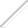 Alfer Profilo Per Bordi Unghietta Alluminio Argento Cromato Mm. 18X5,8X1 Mt. 2 5.00 Pz