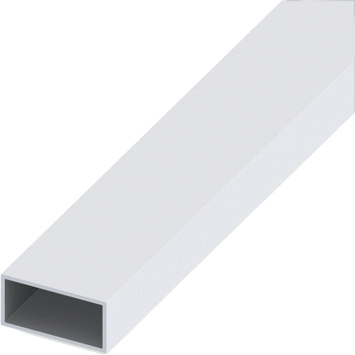 Alfer Profilo Tubo Rettangolare Alluminio Argento Satinato Mm. 20X10X1 Mt. 1 5.00 Pz