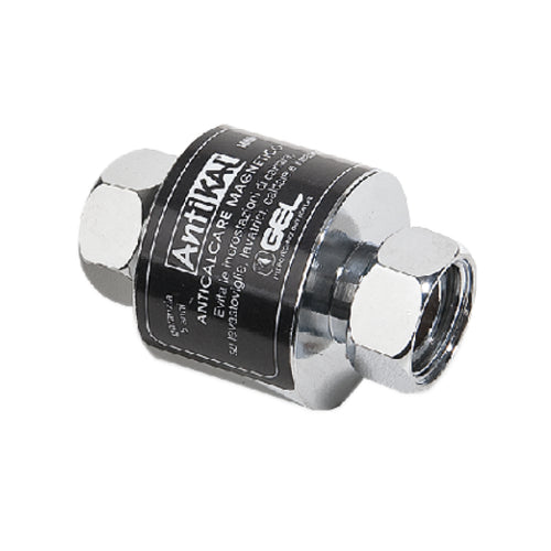 Filtro Anticalcare Magnetico Modello Antikal Mini - Att.Femmina 1/2- Portata Picco 2500 Lt/H. - 1900 Gauss - Gel