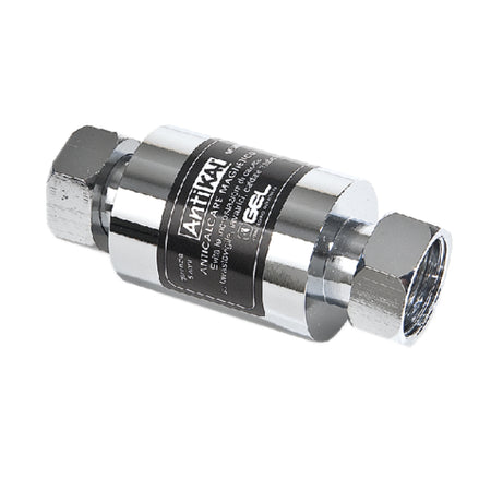 Filtro Anticalcare Magnetico Modello Antikal Medium - Att.Femmina 3/4- Portata Picco 2500 Lt/H. - 1950 Gauss - Gel