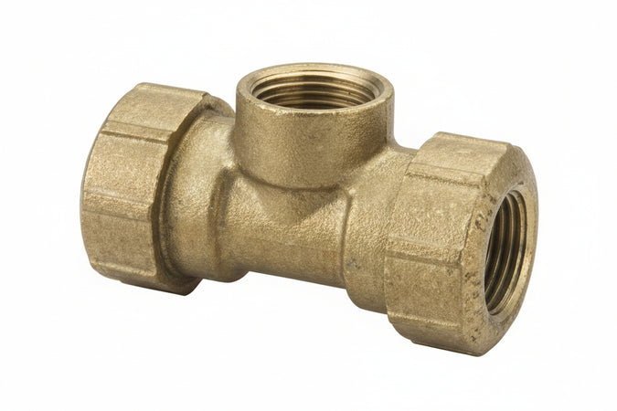 Raccordo Vx A T Femmina Per Tubo Polietilene Art.035- - F 3/4 X Ø Mm.25 - 2 Pezzi Itap