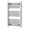Radiatore Termoarredo Scaldasalviette Cromo Lucido Con Tubolari Ø25Mm Modello Elvia - Mm 1785X500 Watt.677 Int.450 - Mam