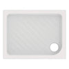 Piatto Doccia Rettangolare In Ceramica Modello Gemma 2 H.7 - Cm 80X100 - Cei