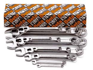 Chiavi Combinate Cromate Art.42N/S- - Art.42N/S26 In Serie Pz.26 Da 6 A 32 - Beta