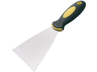 Spatole Con Manico Bi-Material Inox- - Mm.30 - 12 Pezzi Alte