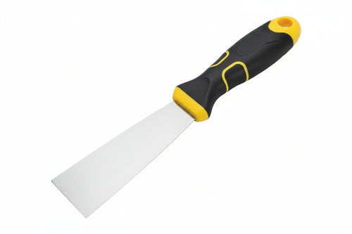 Spatole Con Manico Bi-Material Inox- - Mm.30 - 12 Pezzi Alte