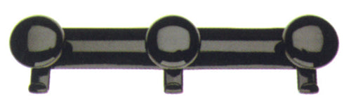 Appendiabito Con Pomolo 3 Posti (Cm. 42,5X10,5 H) Bianco