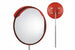 Specchio Stradale Parabolico Infrangibile In Policarbonato- - Ø Cm.60 -